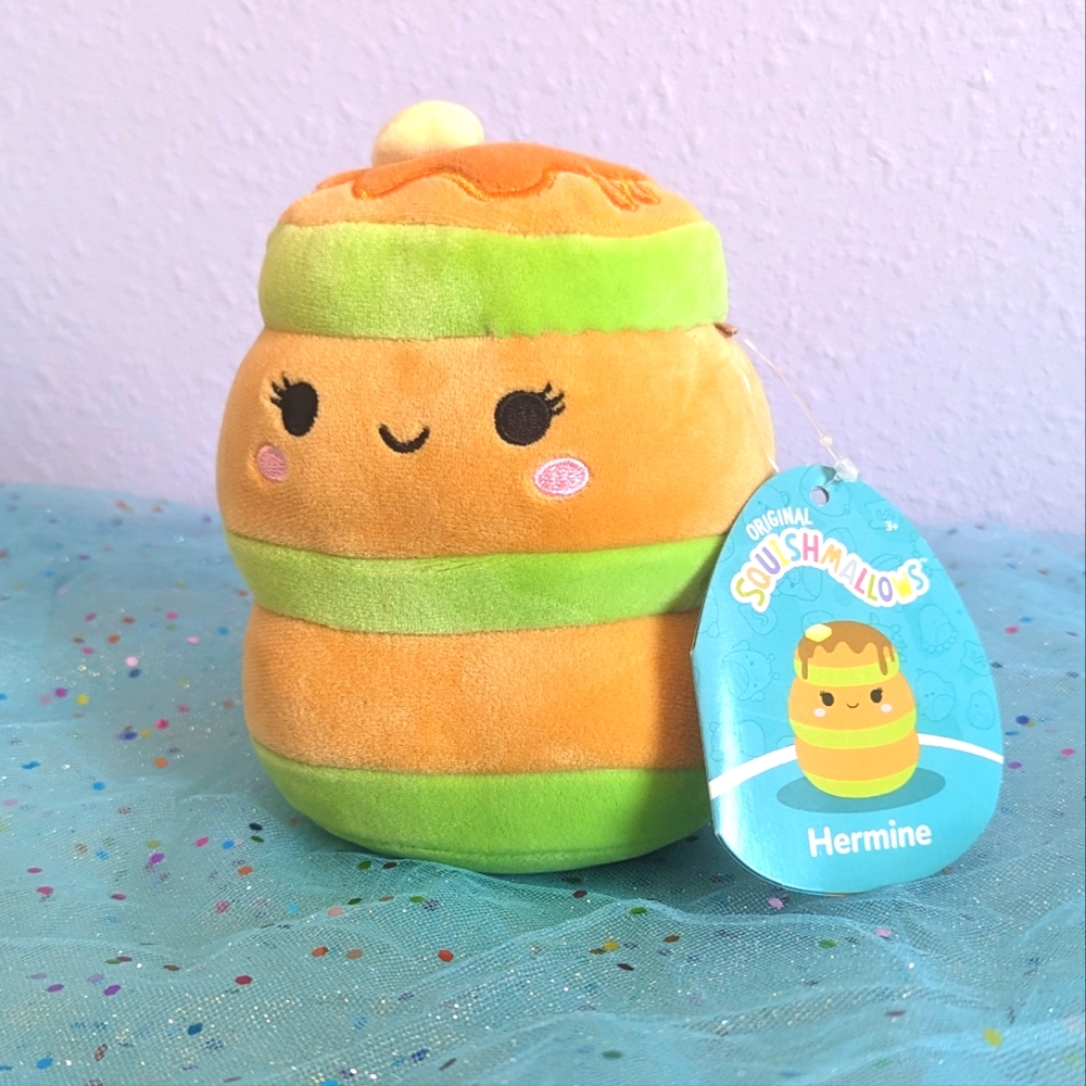 Squishmallow 5 in Hermine Scented matcha pancake
